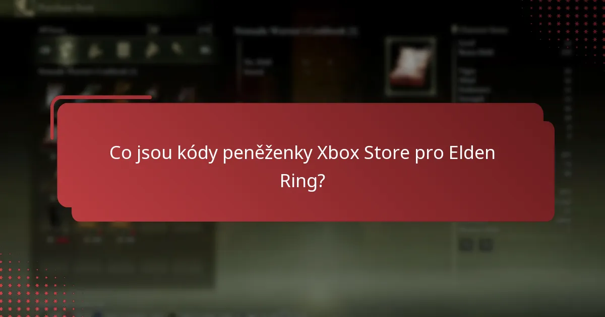 Jak můžete převést kódy peněženky Xbox Store pro Elden Ring?