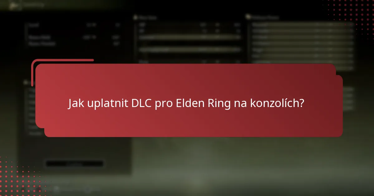 Jak propojit svůj herní účet pro uplatnění DLC?
