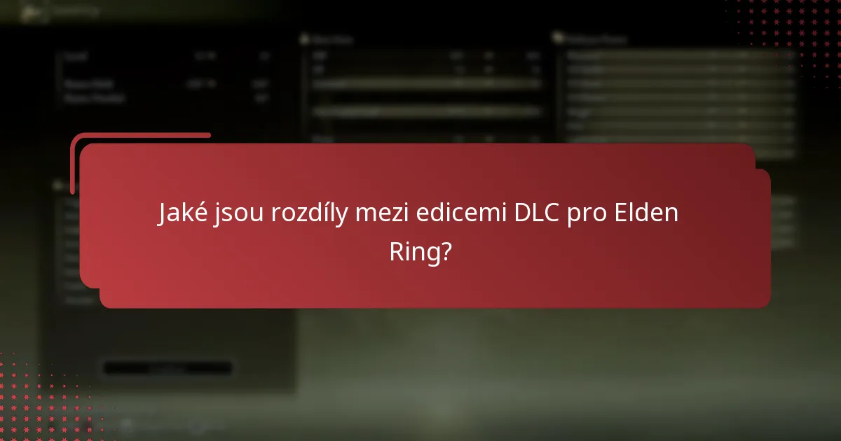 Co mám dělat, pokud narazím na problémy s DLC pro Elden Ring?